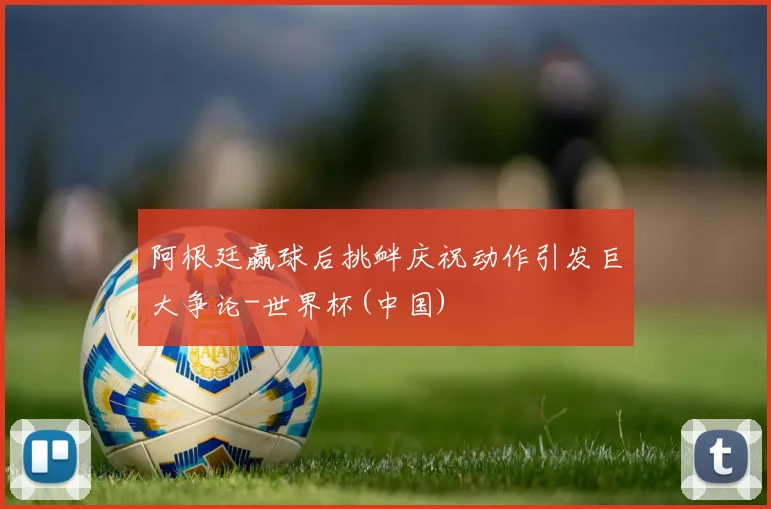 阿根廷赢球后挑衅庆祝动作引发巨大争论-世界杯(中国)